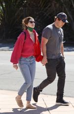 KATHERINE SCHWARZENEGGER and Chris Pratt Out in Santa Barbara 02/14/2021