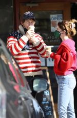 KATHERINE SCHWARZENEGGER and Chris Pratt Out in Santa Barbara 02/14/2021