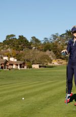 KATHRYN NEWTON Competing in AT&T Pebble Beach Pro Am Golf Tournament 02/10/2021