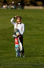 KATHRYN NEWTON Competing in AT&T Pebble Beach Pro Am Golf Tournament 02/10/2021
