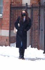 KATIE HOLMES Out in New York 02/02/2021