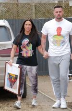 KATIE PRICE and Carl Woods Out in London 02/12/2021
