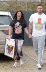 KATIE PRICE and Carl Woods Out in London 02/12/2021