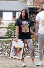 KATIE PRICE and Carl Woods Out in London 02/12/2021