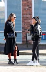KAYA HALL and ANOUSKA SANTOS Out in Hale Cheshire 02/26/2021