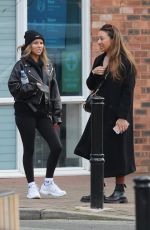 KAYA HALL and ANOUSKA SANTOS Out in Hale Cheshire 02/26/2021
