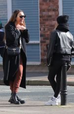 KAYA HALL and ANOUSKA SANTOS Out in Hale Cheshire 02/26/2021