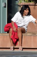 KEKE PALMER at Blue Bottle in Hollywood 02/21/2021