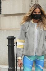 KELLY BENSIMON Out with Her Dog in New York 02/12/2021