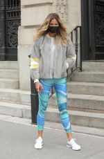 KELLY BENSIMON Out with Her Dog in New York 02/12/2021