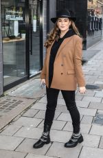 KELLY BROOK Arrives at Global Studios in London 02/02/2021