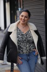 KELLY BROOK Out and About in London 02/23/2021