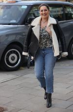 KELLY BROOK Out and About in London 02/23/2021