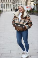 KELLY BROOK Out in London 02/11/2021