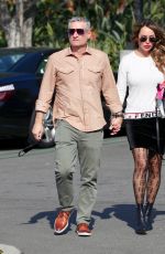 KELLY DODD Out for Lunch with Rick Leventhal in Newport Beach 02/11/2021