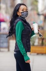 KELLY MAC Out for Coffee at Urth Cafe in Los Angeles 02/10/2021
