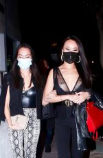 KELLY MI LI  and KANE LIM at Catch LA in West Hollywood 02/27/2021