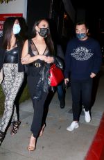 KELLY MI LI  and KANE LIM at Catch LA in West Hollywood 02/27/2021