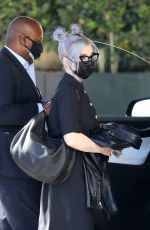 KELLY OSBOURNE Arrives at Hollywood Roosevelt Hotel 02/05/2021