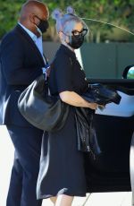 KELLY OSBOURNE Arrives at Hollywood Roosevelt Hotel 02/05/2021