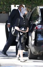 KELLY OSBOURNE Arrives at Hollywood Roosevelt Hotel 02/05/2021