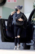 KELLY OSBOURNE Shopping at Agent Provocateur in West Hollywood 02/13/2021