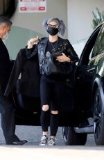 KELLY OSBOURNE Shopping at Agent Provocateur in West Hollywood 02/13/2021
