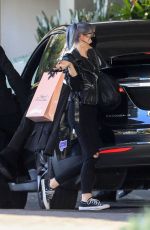 KELLY OSBOURNE Shopping at Agent Provocateur in West Hollywood 02/13/2021