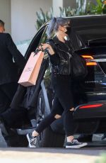 KELLY OSBOURNE Shopping at Agent Provocateur in West Hollywood 02/13/2021