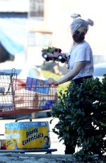 KELLY OSBOURNE Shopping at HomeDepot in Los Angeles 02/06/2021