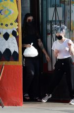 KELLY OSBOURNE Shopping at HomeDepot in Los Angeles 02/06/2021