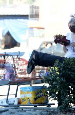KELLY OSBOURNE Shopping at HomeDepot in Los Angeles 02/06/2021