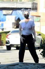 KELLY OSBOURNE Shopping at HomeDepot in Los Angeles 02/06/2021