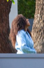 KELLY ROWLAND at a Photoshoot in Los Angeles 02/11/2021