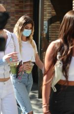 KELSEY CALEMINE and ANASTASIA KARANIKOLAOU  Out in Beverly Hills 02/24/2021