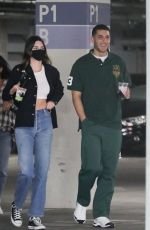 KENDALL JENNER and Fai Khadra Out in Los Angeles 02/26/2021