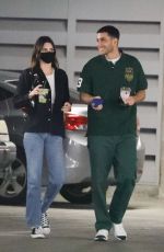 KENDALL JENNER and Fai Khadra Out in Los Angeles 02/26/2021