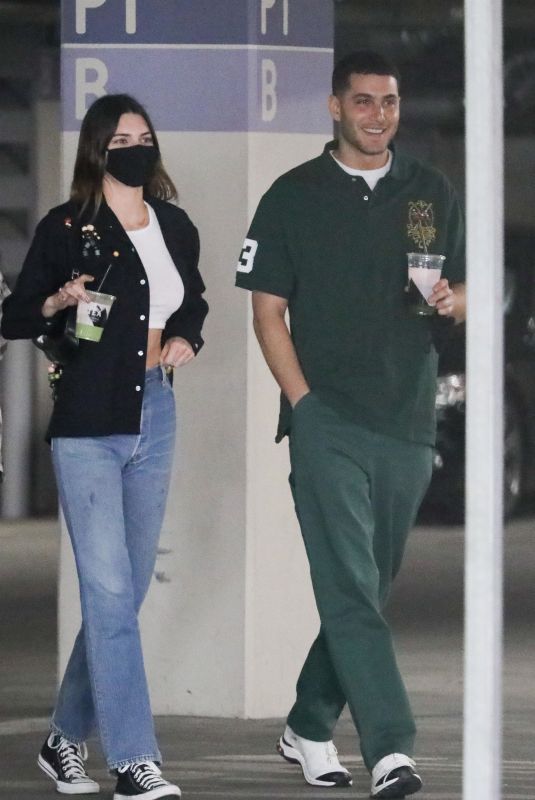 KENDALL JENNER and Fai Khadra Out in Los Angeles 02/26/2021