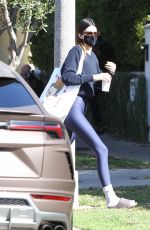 KENDALL JENNER Arrives at Pilates Class in West Hollywood 02/27/2021