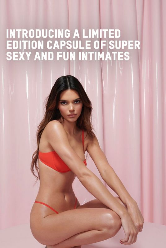 KENDALL JENNER for Skims Valentine 2021 Campaign