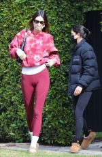 KENDALL JENNER Leaves a Private Gym in Los Angeles 01/31/2021