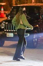 KENDALL JENNER Out Dinner in Los Angeles 02/10/2021