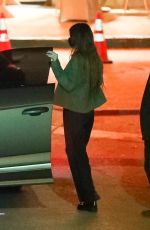 KENDALL JENNER Out Dinner in Los Angeles 02/10/2021
