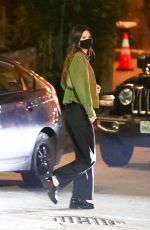 KENDALL JENNER Out Dinner in Los Angeles 02/10/2021