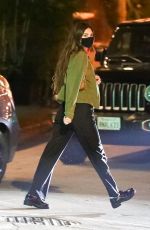 KENDALL JENNER Out Dinner in Los Angeles 02/10/2021
