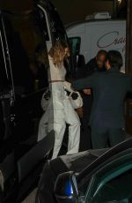 KENDALL JENNER Out for Dinner with HAILEY and Justin BIEBER in Los Angeles 02/19/2021