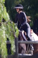 KENDALL JENNER Out Horseback Riding in Malibu 02/11/2021 