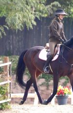 KENDALL JENNER Out Horseback Riding in Malibu 02/15/2021