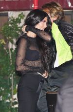 KIM and KOURTNEY KARDASHIAN, JEN ATKIN, STEPHANIE SHEPHER, LALA ANTHONY, JENNIFER MEYER and MAEVE REIL at Ladies Night in Beverly Hills 02/24/2021