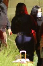 KIM KARDASHIAN and KYLIE JENNER Arrives Back in Los Angeles 01/29/2021